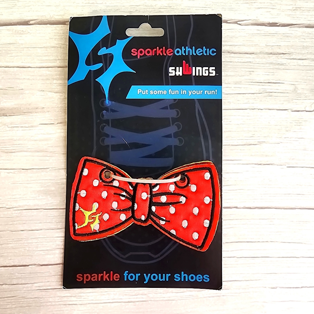 Sparkle Athletic Minnie Shoe Bows Shwings